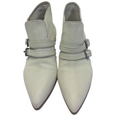 Miu Miu Leather Ankle Boots