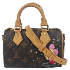 Louis Vuitton x Takashi Murakami Speedy Nano Monogram with Flower Crossbody Bag