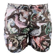 Boxe de bain en polyamide doublé de maille VALENTINO Taille 30 imprimé animaux multicolores