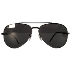 Ray-Ban New Aviator Lunettes de soleil en métal noir
