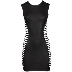 Alexander McQueen Black Cut Out Dress 12