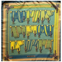 Hermès Gavroche Scarf "Les Sangles"