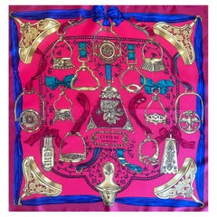 Hermès Silk Scarf "Étriers" 1964