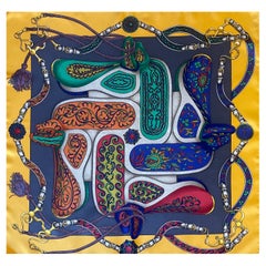 Hermès Gavroche Scarf "Festival" 1992
