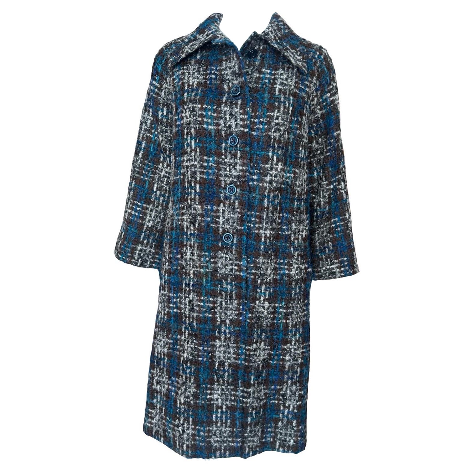I.Magnin Tweed Coat For Sale