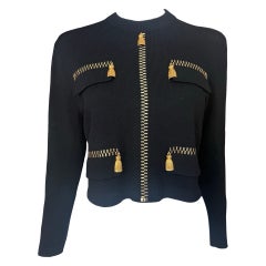St Johns Sport Faux Zipper Knit