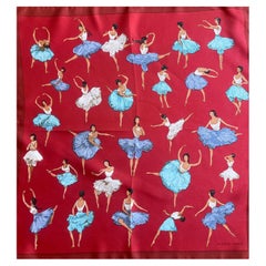Hermès 43cm Silk Scarf "La Dance" 1996