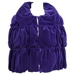 Helga Howie Victorian Velvet Tiered Puffed Cape