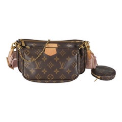 Louis Vuitton Rose Ballerine Monogram Canvas Multi Pochette Accessori