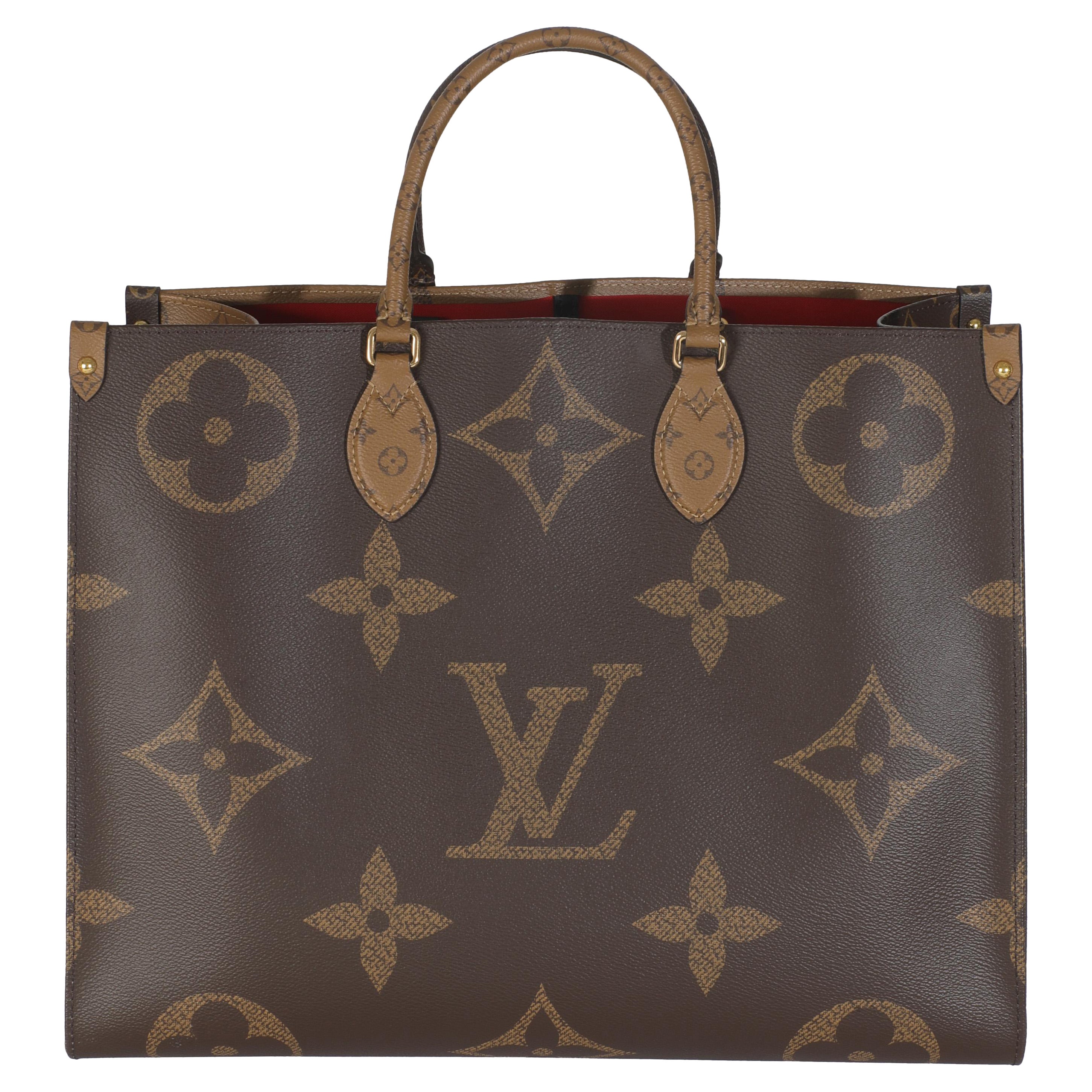 Louis Vuitton Monogram Reverse Canvas Onthego GM For Sale