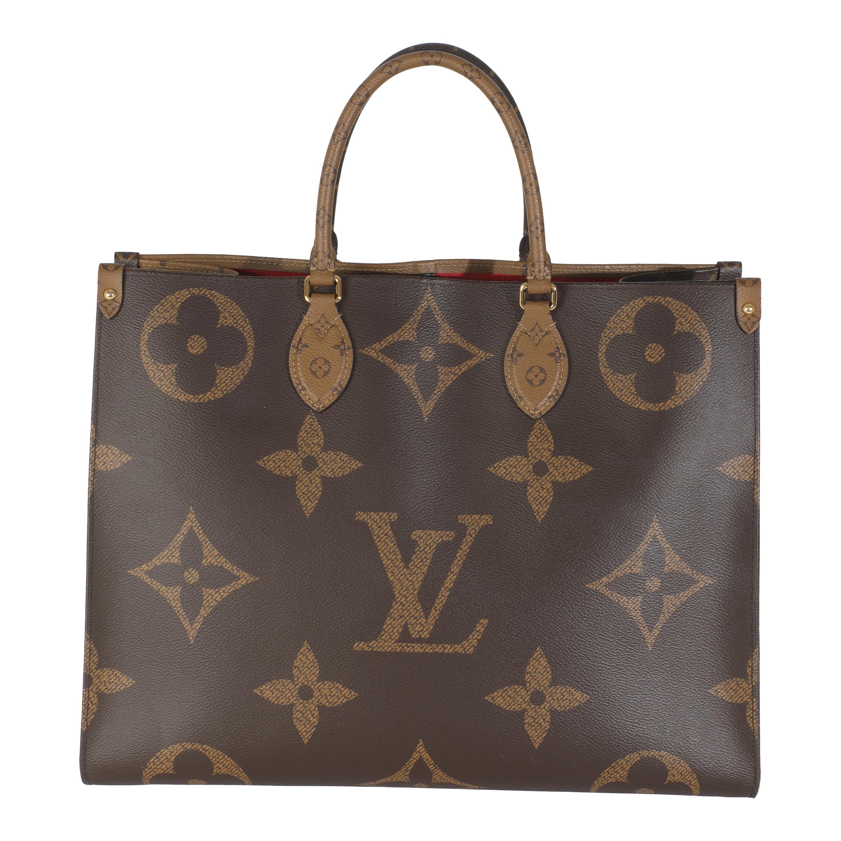 Louis Vuitton Monogram Reverse Canvas Onthego GM For Sale