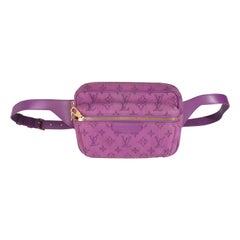 Louis Vuitton Purple Monogram Denim Outdoor Bumbag