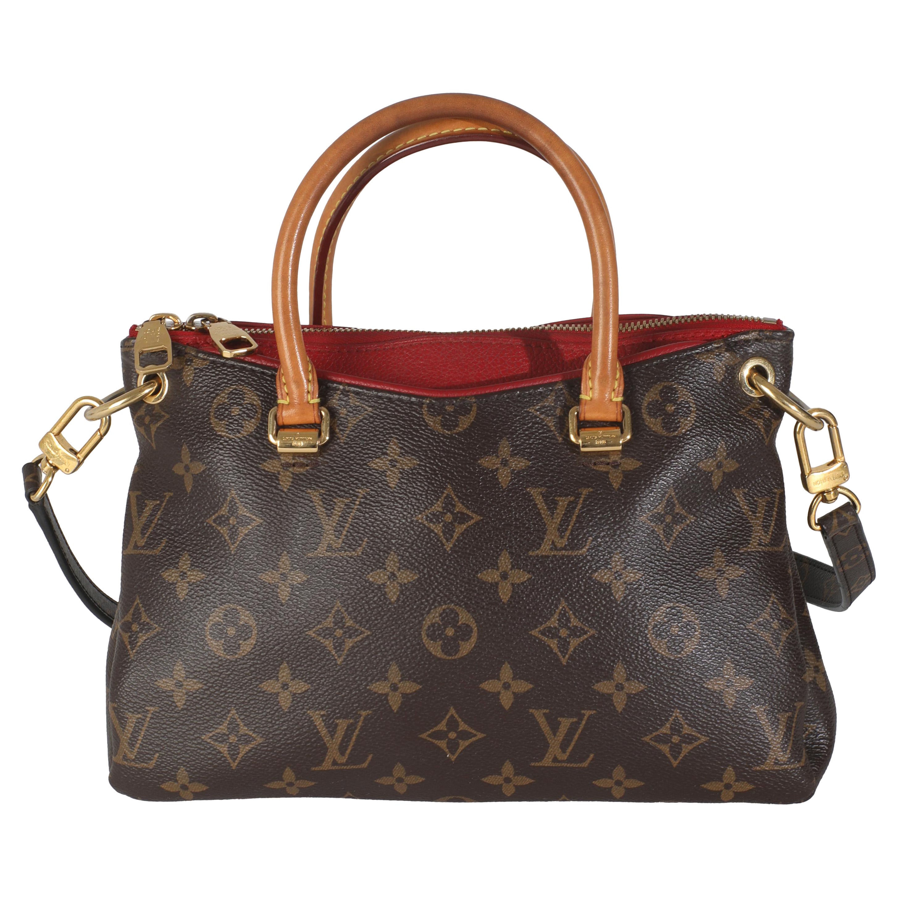 Louis Vuitton Cherry Monogram Canvas Pallas BB For Sale