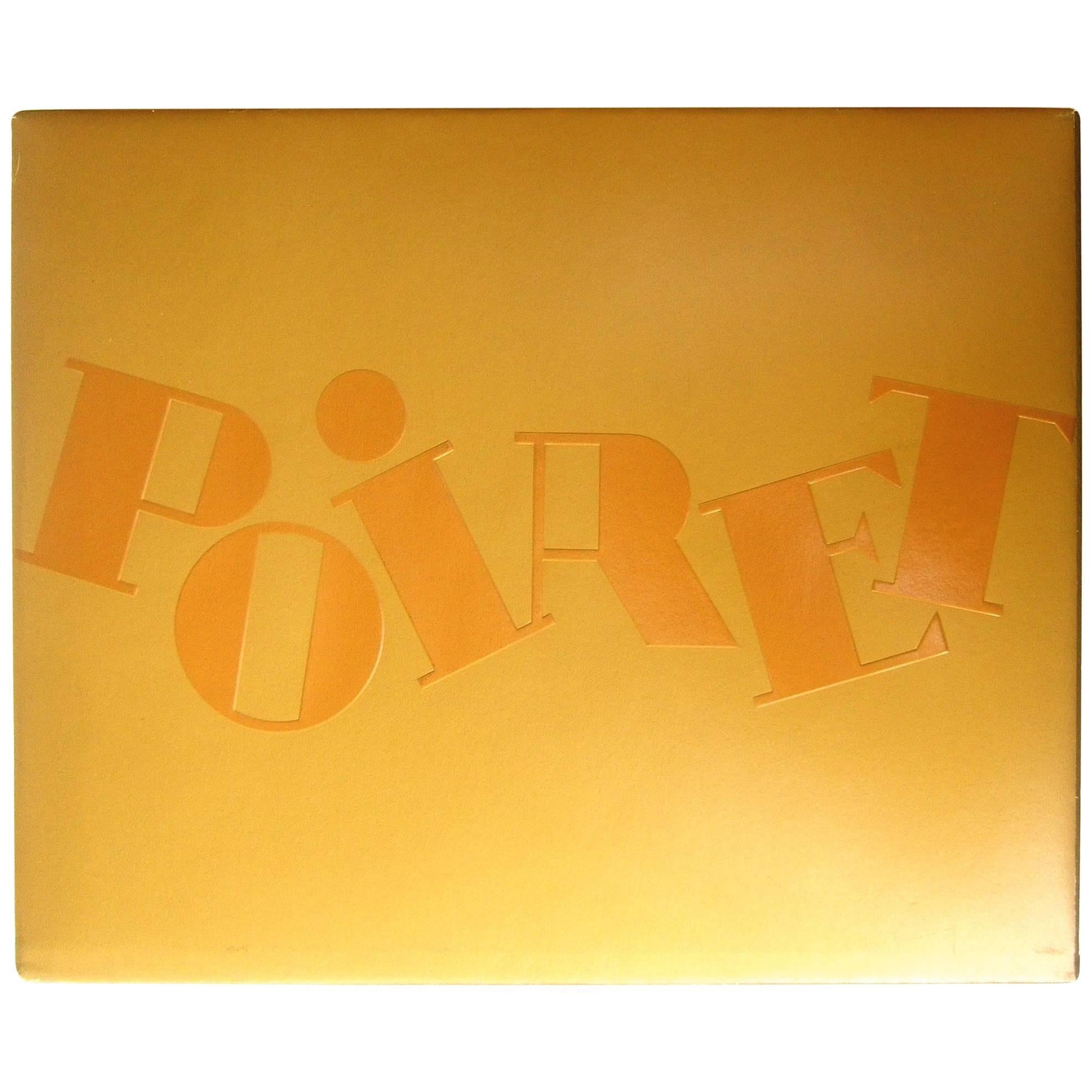 Poiret Hardcover Book of His Extraordinary Fashions 