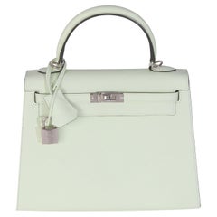 Hermès Vert Fizz Epsom Sellier Kelly 25 PHW