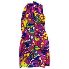 DsQuared2 pink midi dress with details.