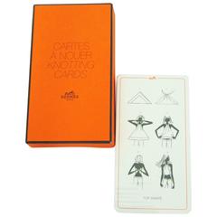 Hermes Knotting Cards Cartes A Nouer Boxed Set for Scarves New in Package 