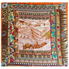 Hermès Silk Scarf "La Femme Aux Semelles De Vent" 2009