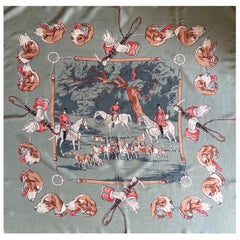 Hermès Scarf "Chasse A Courre" 1950
