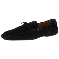Tod's Mocassins en daim noir Taille 44.5