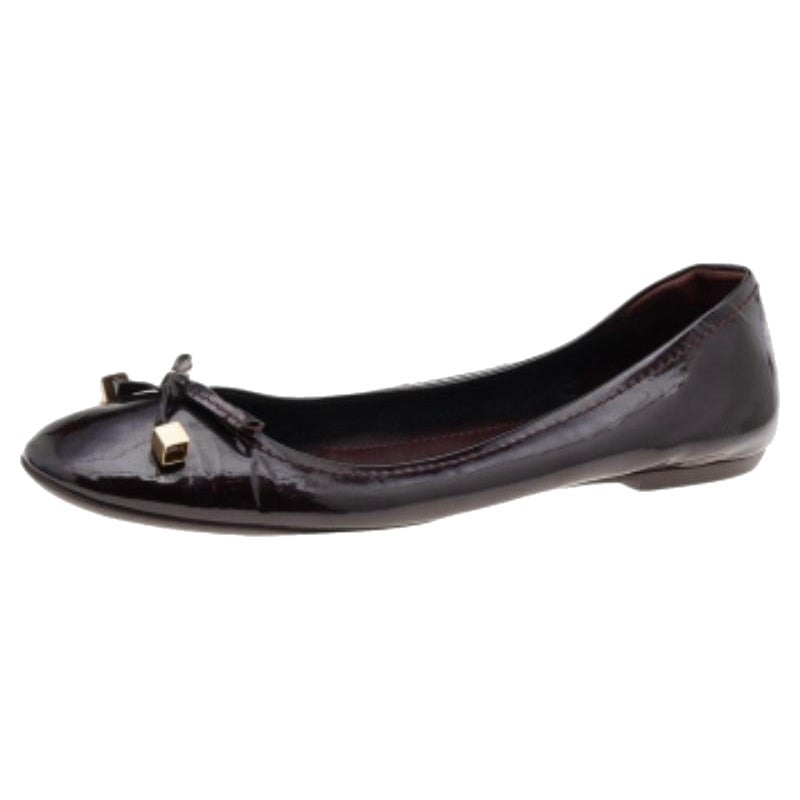 Louis Vuitton Ballerine in pelle verniciata taglia 40,5