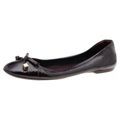 Louis Vuitton Ballerine in pelle verniciata taglia 40,5
