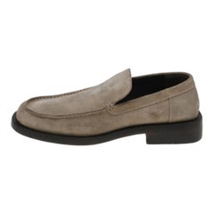 Mocasines de ante beige Gucci talla 42