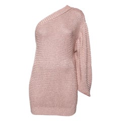Stella McCartney - Maglia monospalla rosa S