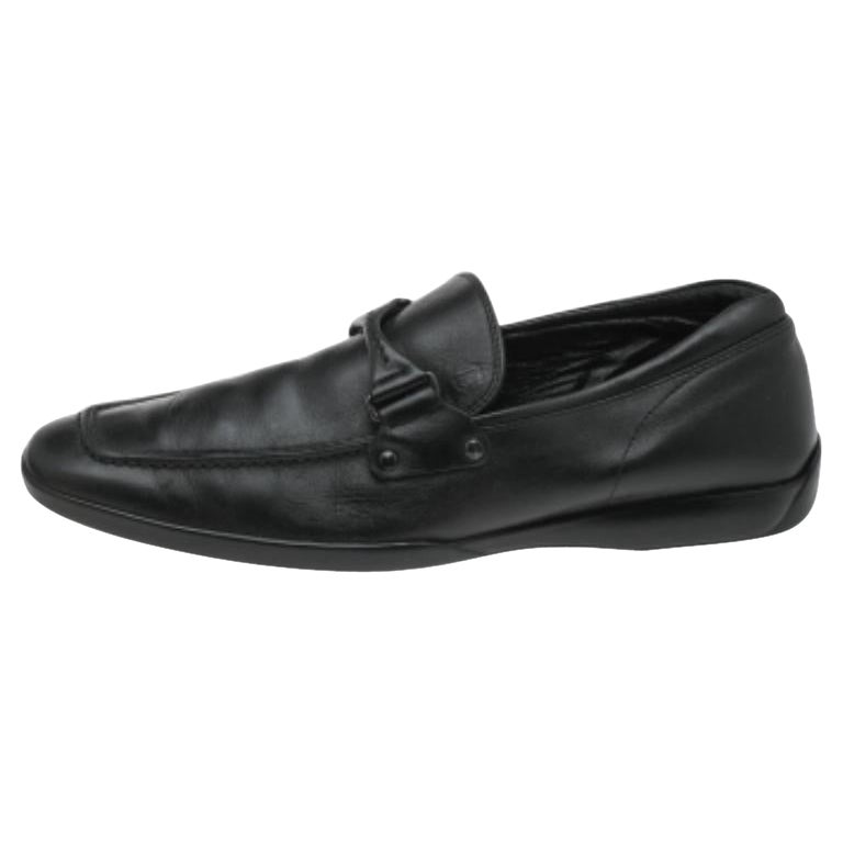 Tod's Mocassins en cuir noir Taille 41.5
