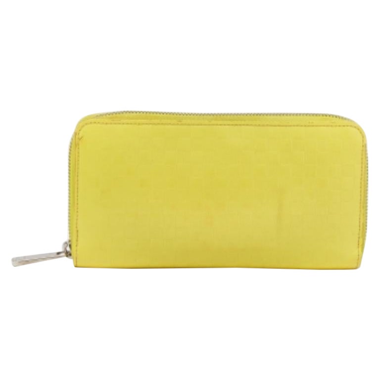 Cartera Zippy Damier Facette Amarilla Louis Vuitton
