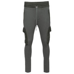 Pantalon de survêtement slim en coton Greene & Greene Greene à poches détaillées M.