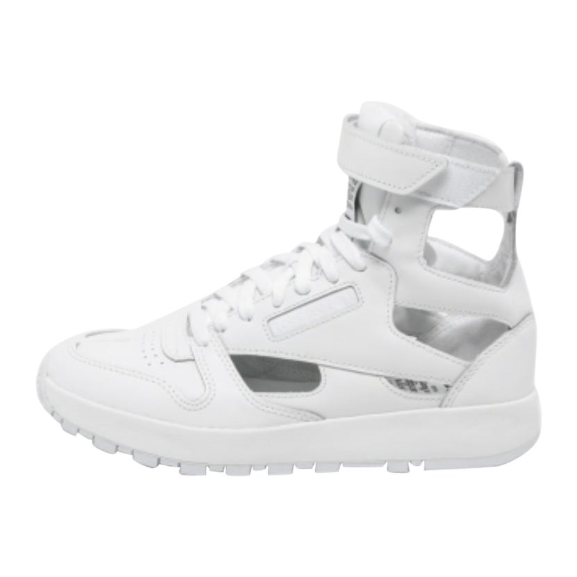 Maison Martin Margiela Reebok Zapatillas Altas Tabi Piel Blanca Talla 39 en venta