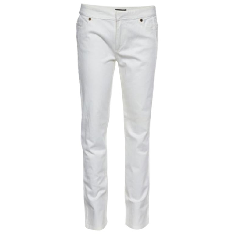 Roberto Cavalli - Jean droit ajusté taille 30" en vente