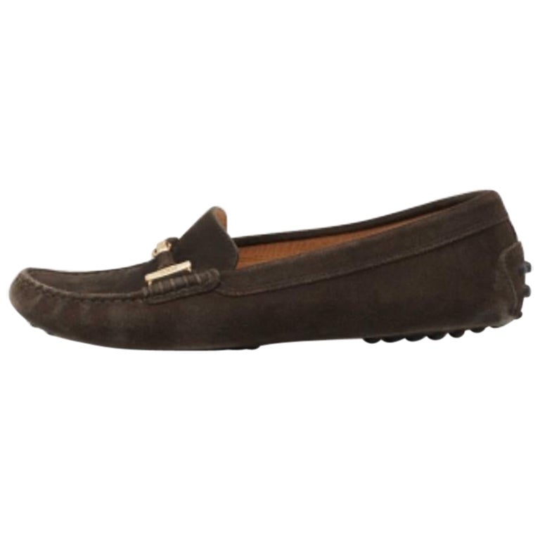 Tod's Mocassins en daim Brown Taille 37
