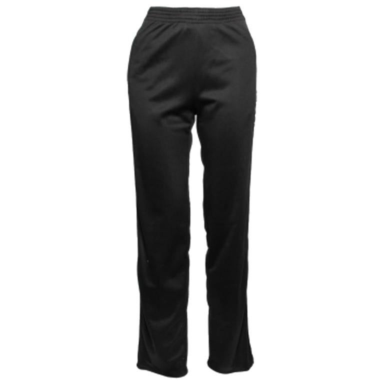 Givenchy Black Jersey Logo Tape Trimmed Joggers S For Sale