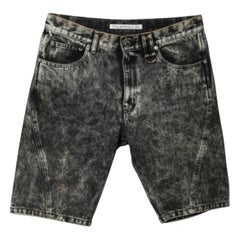 Johnlawrencesullivan Graue Denim-Shorts aus Denim M