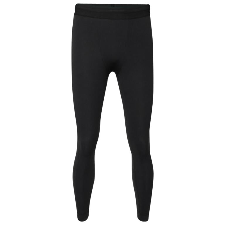 Nike Black Jersey Tight Fit Yoga Pants M. en vente