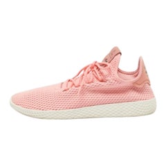 adidas x Pharell Williams Rose Pink Fabric Tennis Sneakers  Size 47.5