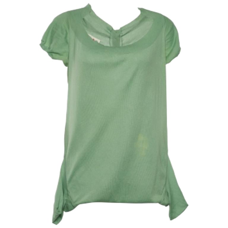 Top con bottoni in maglia di cotone Greene & Greene L.A.