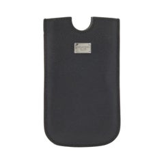 Dolce & Gabbana Custodia per smartphone SIII in pelle nera
