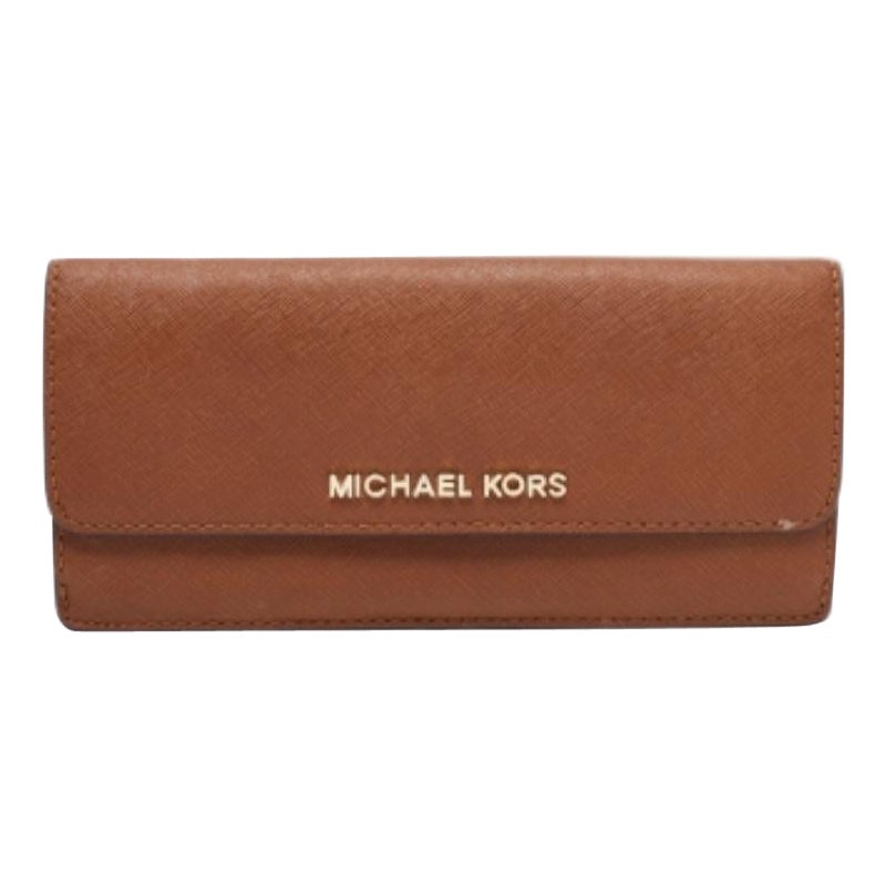 Continental en cuir marron de Michael Kors  Portefeuille
