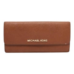 Continental en cuir marron de Michael Kors  Portefeuille