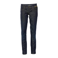 Just Cavalli Vaqueros azul marino de pierna estrecha M Cintura 34