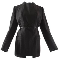 Maison Martin Margiela Autumn-Winter 2003 wool apron and blazer jacket 2