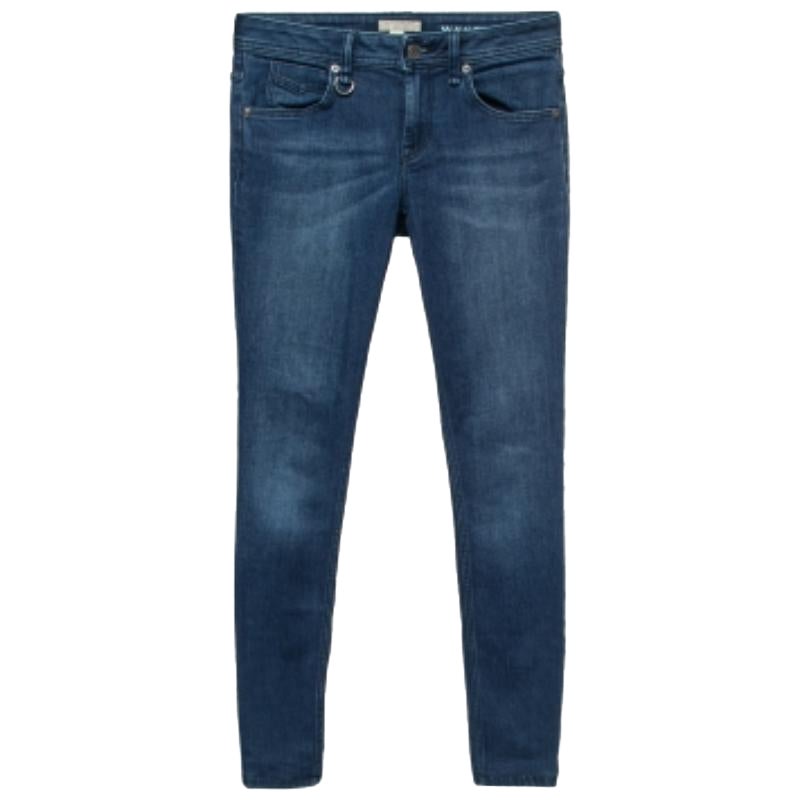 Burberry Brit Blau Denim Westbourne Skinny Knöchel Jeans S Taille 28" im Angebot