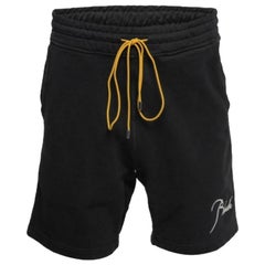 Pantaloncini in cotone nero di Rhude M.