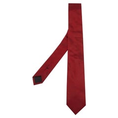 Cravatta in seta rossa Boss By Hugo Boss