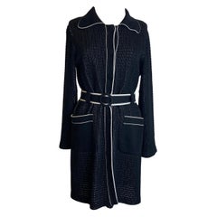 Trench Missoni in bianco e nero