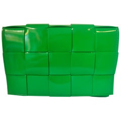 Bottega Veneta borsa a cassetta verde NWOT