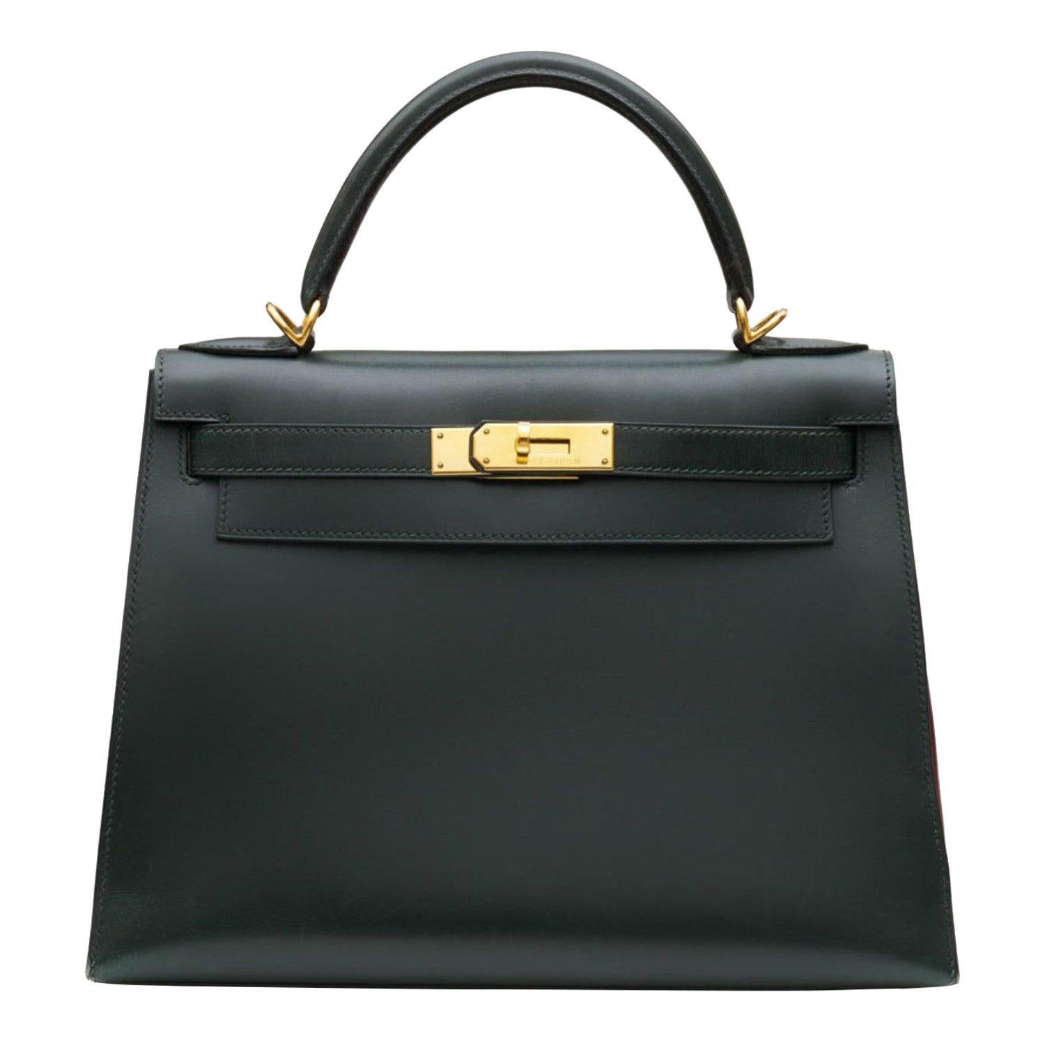Kelly 28 Sellier Forest Green Box GHW im Angebot